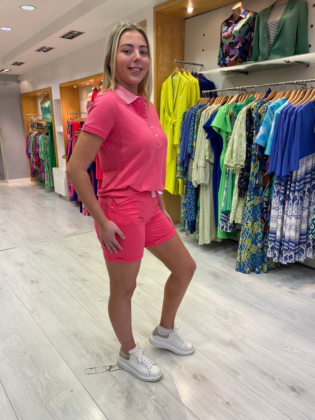 HV Polo Lila Powder Pink Shorts